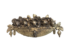 Load image into Gallery viewer, 1930 ART DECO Antique French Gilded Bronze Pediment 6.3&quot; Hardware Salvage
