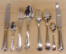Load image into Gallery viewer, CHRISTOFLE SPATOURS Table Dinner set 6 Place settings 24pcs MINT Silverplated #1
