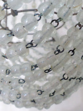 Load image into Gallery viewer, Antique Chandelier Rock Crystal Beads Purple Drops 1930 MURANO Rare