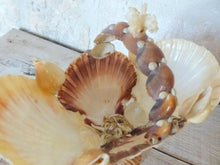 Load image into Gallery viewer, RARE Antique FRENCH c1900 SHELL ART Seashell Encrusted Basket
