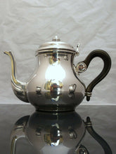 Load image into Gallery viewer, CHRISTOFLE ALBI Coffee &amp; Tea Service Sugar Bowl 3 pieces Nice Condition
