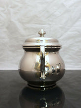 Load image into Gallery viewer, CHRISTOFLE ALBI Coffee &amp; Tea Service Sugar Bowl 3 pieces Nice Condition
