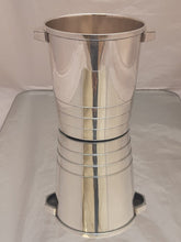 Load image into Gallery viewer, CHRISTOFLE Gallia ART DECO Antique Champagne Bucket Silverplated Ondulation 1930
