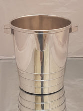 Load image into Gallery viewer, CHRISTOFLE Gallia ART DECO Antique Champagne Bucket Silverplated Ondulation 1930
