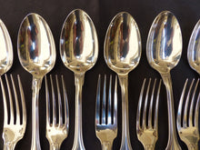 Load image into Gallery viewer, CHRISTOFLE VENDOME Complete Table Dinner set 12 Place settings 36pcs Silverplate
