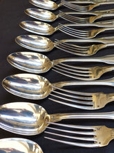 Load image into Gallery viewer, CHRISTOFLE VENDOME Complete Table Dinner set 12 Place settings 36pcs Silverplate
