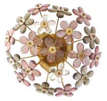 Load image into Gallery viewer, BANCI Style Mid Century Flowers Glass Murano Wall Light Ceiling Chandelier Color
