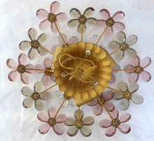 Load image into Gallery viewer, BANCI Style Mid Century Flowers Glass Murano Wall Light Ceiling Chandelier Color
