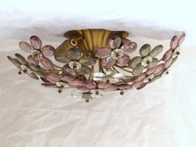 Load image into Gallery viewer, BANCI Style Mid Century Flowers Glass Murano Wall Light Ceiling Chandelier Color
