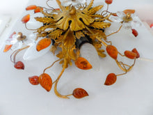 Load image into Gallery viewer, BANCI Mid Century Flowers Glass Murano Wall Light Ceiling Chandelier BAGUES #1
