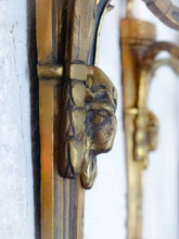 Load image into Gallery viewer, Gorgeous Set 4x Antique Gilded Bronze Wall light Sconce 1920 RAM theme Louis XVI
