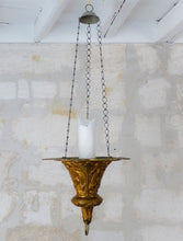 Load image into Gallery viewer, 19TH Antique French Sanctuary Church Candle Chandelier Ceiling Religious Gothic
