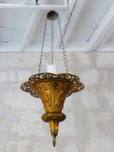 Load image into Gallery viewer, 19TH Antique French Sanctuary Church Candle Chandelier Ceiling Religious Gothic
