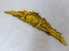 Load image into Gallery viewer, 1900 Antique French Gilded Bronze Shell Pediment 19&quot; Hardware Salvage 101
