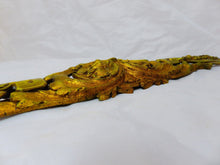 Load image into Gallery viewer, 1900 Antique French Gilded Bronze Shell Pediment 19&quot; Hardware Salvage 101
