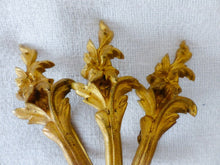 Load image into Gallery viewer, Antique Set 40x French Ormolu Bronze Rings Rod Curtain 19TH RARE Tieback
