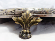 Load image into Gallery viewer, 27&quot; Antique Surtout de Table 19th French Bronze Silverplate Centerpiece Tray
