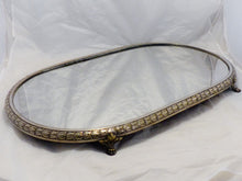 Load image into Gallery viewer, 27&quot; Antique Surtout de Table 19th French Bronze Silverplate Centerpiece Tray
