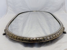 Load image into Gallery viewer, 27&quot; Antique Surtout de Table 19th French Bronze Silverplate Centerpiece Tray
