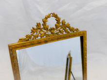 Load image into Gallery viewer, Antique Set 3x French Bronze Pediment Photo Miniature Portrait Frame Mirror 19TH
