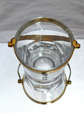 Load image into Gallery viewer, BACCARAT Harcourt - Gorgeous vintage Ice Bucket Cut Crystal &amp; Brass Handle 1950
