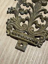 Load image into Gallery viewer, 19TH Empire Set 5x Antique French Gilded Bronze Pediment Parts Hardware Salvage
