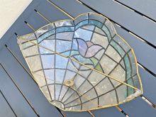 Load image into Gallery viewer, Superbe lot 3x anciennes appliques Nacre Décor Fleurs 1980 Multicolores
