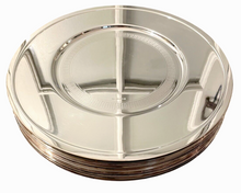 Load image into Gallery viewer, CHRISTOFLE Silverplated Charger Presentation Plate MINT Rare Set 18x available
