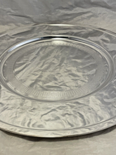 Load image into Gallery viewer, CHRISTOFLE Silverplated Charger Presentation Plate MINT Rare Set 18x available
