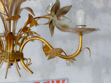 Load image into Gallery viewer, Silver &amp; Gilded Enameled Chandelier Ceiling 70&#39; Regency Mid Century HANS KOGL St
