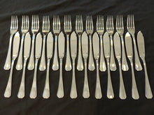 Load image into Gallery viewer, CHRISTOFLE BOREAL Fish Set for 12 people fish Service Couverts  à poisson 24pcs
