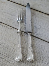 Load image into Gallery viewer, CHRISTOFLE MARLY Antique Carving set Service à Découper Serving Pieces
