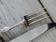 Load image into Gallery viewer, CHRISTOFLE Silverplated Antique Carving set Service à Découper Serving Pieces
