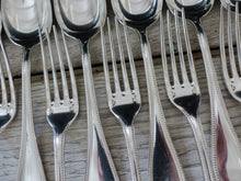Load image into Gallery viewer, CHRISTOFLE PERLES Table Dinner set 12 Place settings 36pc Brilliant luster
