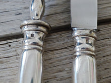 Load image into Gallery viewer, CHRISTOFLE Silverplated Antique Carving set Service à Découper Serving Pieces

