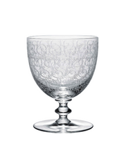 Load image into Gallery viewer, BACCARAT Superbe Verre à vin Art Deco Modèle ROHAN Cristal 10cm Dispo 4x
