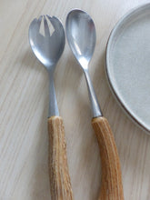 Load image into Gallery viewer, Charming Set 5x Serving Piece Horn 1900 Kitchen Table Stainless Salad Pie Server
