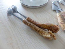 Load image into Gallery viewer, Charming Set 5x Serving Piece Horn 1900 Kitchen Table Stainless Salad Pie Server
