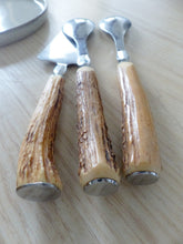 Load image into Gallery viewer, Charming Set 5x Serving Piece Horn 1900 Kitchen Table Stainless Salad Pie Server
