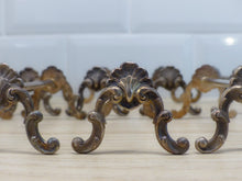 Load image into Gallery viewer, Antique set 12x French Knife Rests Silverplated Shell Louis XV Rococo 1900s
