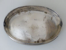Load image into Gallery viewer, 19TH Antique French Silverplated Bronze Jardiniere Centerpiece Pearls &amp; Baluster
