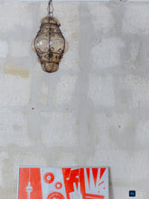 Load image into Gallery viewer, Goregous Venitian Lantern Ceiling Light 20TH Vintage Italian chandelier Murano 2
