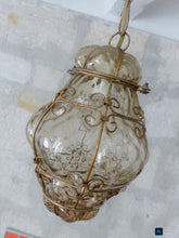 Load image into Gallery viewer, Goregous Venitian Lantern Ceiling Light 20TH Vintage Italian chandelier Murano 1
