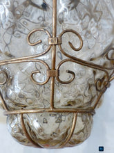 Load image into Gallery viewer, Goregous Venitian Lantern Ceiling Light 20TH Vintage Italian chandelier Murano 1
