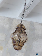 Load image into Gallery viewer, Goregous Venitian Lantern Ceiling Light 20TH Vintage Italian chandelier Murano 2
