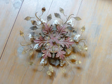 Load image into Gallery viewer, BANCI Mid Century Porcelain Flowers Glass Murano Wall Light Ceiling Chandelier

