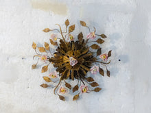 Load image into Gallery viewer, BANCI Mid Century Porcelain Flowers Glass Murano Wall Light Ceiling Chandelier
