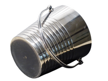 Load image into Gallery viewer, 1930 CHRISTOFLE Antique French Ice Bucket Silverplated ONUDULATIONS by Luc Lanel
