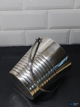Load image into Gallery viewer, 1930 CHRISTOFLE Antique French Ice Bucket Silverplated ONUDULATIONS by Luc Lanel
