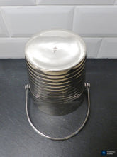 Load image into Gallery viewer, 1930 CHRISTOFLE Antique French Ice Bucket Silverplated ONUDULATIONS by Luc Lanel
